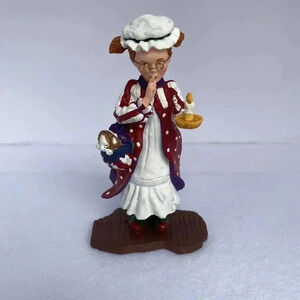 Vintage Dept 56 Christmas All Through The House Mary Jo Figurine‎ Excellent Cond